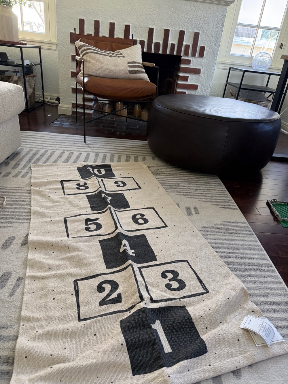 NWT! H&M Hopscotch Kids Runner Rug - Picture 2 of 5